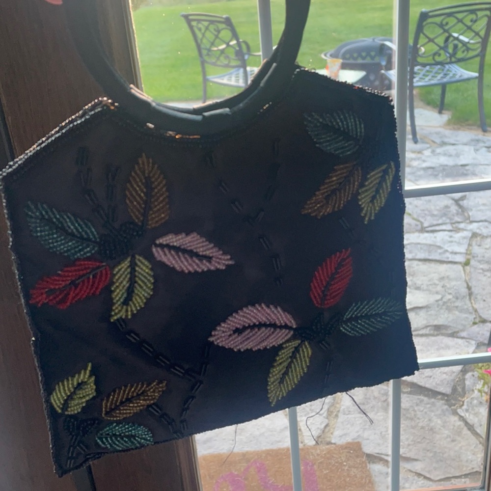 Beaded mini bag